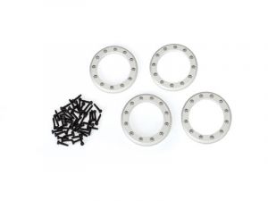 Traxxas Beadlock-Ring 1.9 Aluminium satin mit Schrauben TRX8169