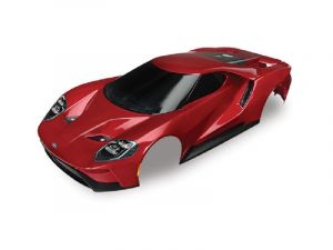 Traxxas Karosserie Ford GT rot mit Aufkleber TRX8311R