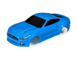 Traxxas Karosserie Ford Mustang blau mit Aufkleber TRX8312A