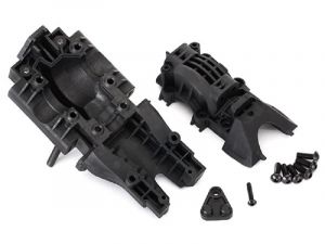 Traxxas Bulkhead hinten oben & unten TRX8629