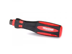 Traxxas Speed-Bit Griff medium für 1/4 Zoll Bit rot/schwarz(Premium, Spritzguß) TRX8722