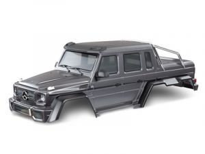 Traxxas Karosserie Mercedes Benz G63 silber mit Anbauteile TRX8825X