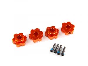 Traxxas Radmitnehmer Aluminium orange (4) Maxx TRX8956T