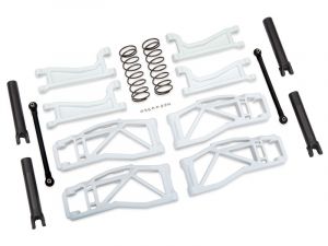 Traxxas Querlenker-Set weiß mit Spurstangen Halbwellen, Federn Maxx V2 (352mm) TRX8995A