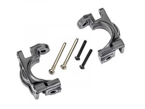 Traxxas Extreme Heavy Duty C-Hubs grau l/r  mit Kleinteile 4x4 Rustler, Slash  TRX9032-GRAY