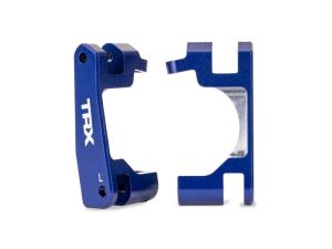 Traxxas Alu blau Caster Blocks l/r für 4x4 Modelle mit Extreme HD TRX9063-BLUE