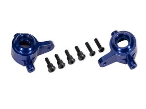 Traxxas Alu blau Lenkhebel l/r für 4x4 Modelle mit Extreme HD TRX9064-BLUE