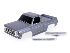 Traxxas Karosserie Chevrolet K10 Truck 1979  silber mit Anbauteile TRX9212-SLVR