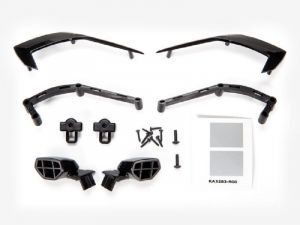 Traxxas Seitenspiegel und Befestigungen für  TRX9311 Karo TRX9317
