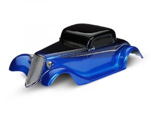 Traxxas Karosserie Factory Five '33 Hot Rod  Coupe blau m. Anbauteile TRX9333X