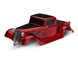 Traxxas Karosserie Factory Five '35 Hot Rod  Truck rot mit Anbauteile TRX9335R