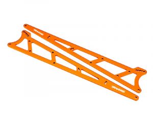 Traxxas Seitenplatten Wheelie bar  Aluminium orange (2) TRX9462A