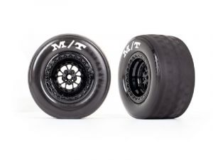 Traxxas Mickey Thompson ET Slick auf Felge schwarz glznd. hinten (2)TRX9475