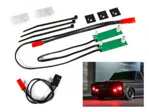 Traxxas LED Licht-Set vorne komplett rot inkl. Kleinteile TRX9496R