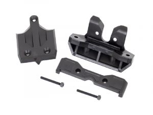 Traxxas Bumper, Schutzplatte &  Querlenkerbefestigung hinten TRX9536