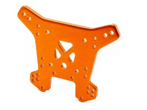 Traxxas Dämpferbrücke hinten 6061-T6  Aluminium orange TRX9538T