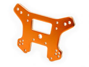 Traxxas Dämpferbrücke vorne 6061-T6  Aluminium orange TRX9539T