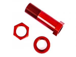 Traxxas Servo-Saver Steher 6061-T6  Aluminium rot (1) TRX9545R