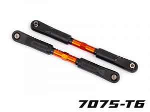 Traxxas Vorspurstange 7075-T6 Alu orange  120mm vorne (2) TRX9549T