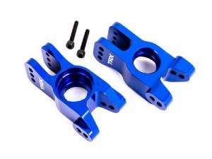 Traxxas Radträger 6061-T6 Aluminium blau  hinten l/r TRX9552X