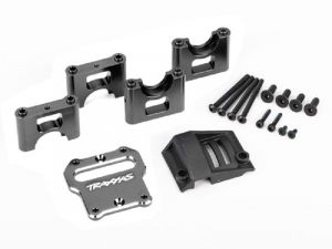 Traxxas Zentral-Differential-Halter 6061-T6  Aluminium dunkel-titan TRX9584A