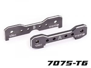 Traxxas Querlenker-Halter 7075-T6  Aluminium dunkel-titan vorne TRX9629A