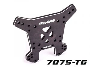 Traxxas Dämpferbrücke 7075-T6 Aluminium  dunkel-titan hinten TRX9638A