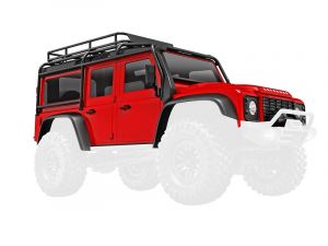 Traxxas Karosserie TRX-4M Defender rot komplett TRX9712-RED