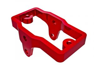 Traxxas Servo-Halterung 6061-T6 Aluminium rot TRX-4M TRX9739-RED