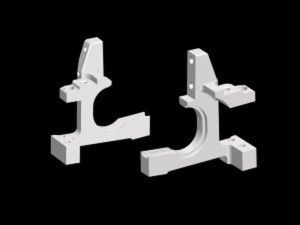 Serpent Bearingblock fr low L+R Magnesium Magnesium SRX8 GT (SER601148) 601148