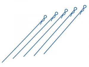 Arrowmax Karosserie Clipse extra lang (5) für 1:10 in Metallic Blau