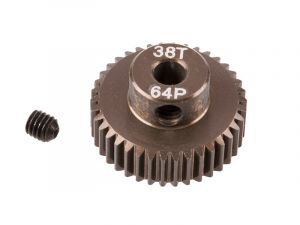 Arrowmax Motorritzel 7075 HARD 38 Zähne # Modul 64