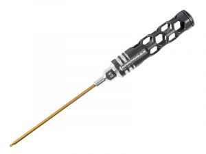 Arrowmax Innensechskantschlüssel mit Kugelkopf 2.5x120mm Honeycomb # Black Edition
