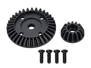 Mugen MSX1 Tellerrad- & Kegelritzel-Set, Kunststoff  B3312