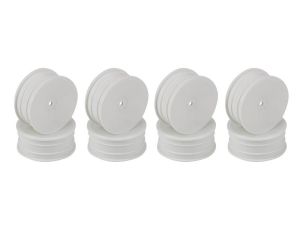 Mugen MSX1 4WD-Felgen vorne 2,2in, 12-mm-Sechskant, weiß, 8 Stück B3901W/8
