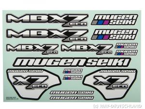 Mugen Dekorbogen MBX-7 ECO
