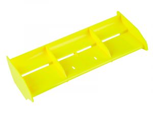 Mugen MBX-7R/8 Spoiler gelb als gebohrte Ausführung, E1069