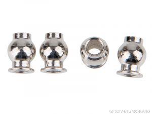 Mugen Kugelköpfe MBX-7/8 für Dämpferbefestigung, E2504