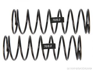 Mugen Dämpfer Federn MBX-7/8 1.6mm L70/ 9.00T # vorn, E2517