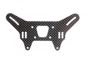 Mugen Dämpfer Befestigungsplatte MGT-7 # hinten Carbon, E2543