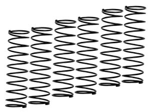 Mugen Dämpfer Federn Set hinten 1.6mm, 81mm, Wicklung 10.25T/10.5T/10.75T, E2585