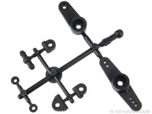 Mugen Anlenkung MBX-7/8 Gas/Bremse # Servohorn, E2803