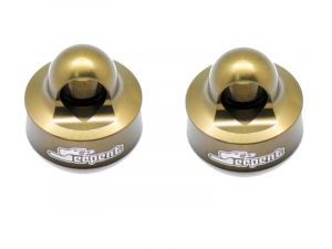 Serpent Dämpfer Verschlußkappen # hart eloxiert