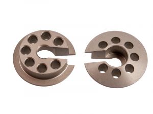 Mugen Federteller Aluminium hinten (2) # MTX-6/MRX-6/MTX-7, H2510
