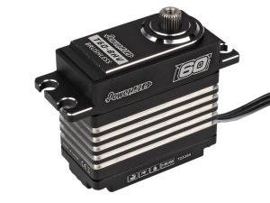 Power HD Brushless High Voltage Digital Servo # T60-BHV Black Silver 8.4V 60kg 0.080sec 