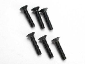 Traxxas Senkkopfschraube 4x18mm mit Innensechskant (6) XRT, Jato TRX2547