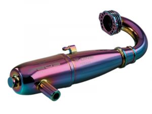 KX210013 REDS Racing X-ONE Auspuffsystem Rainbow HD Coating Off Road EFRA 2113 Ultra incl. M-Krümmer 