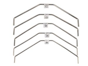 LRP S8 Rebel - Stabilisatoren Satz hinten (2,4+2,6+2,8+3,0+3,2mm) LRP134163