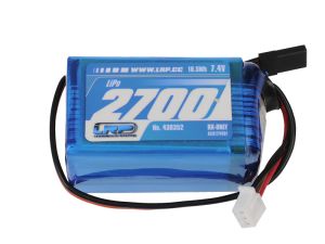 LRP LiPo 2700 RX-Pack 2/3A Hump - RX-only - 7.4V (#430352)