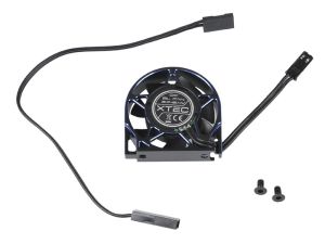 LRP Worksteam Aluminium Superhighrev. Motorlüfter  V2 40x40x10mm 1S/2S Empfängerstecker (#501838)